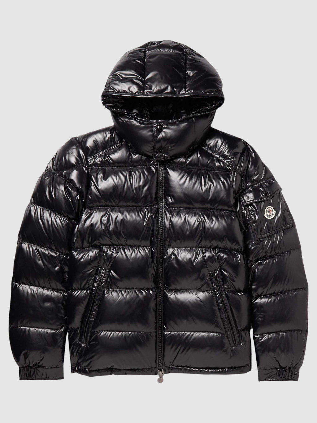 Moncler Maya Hooded Short Down Jacket