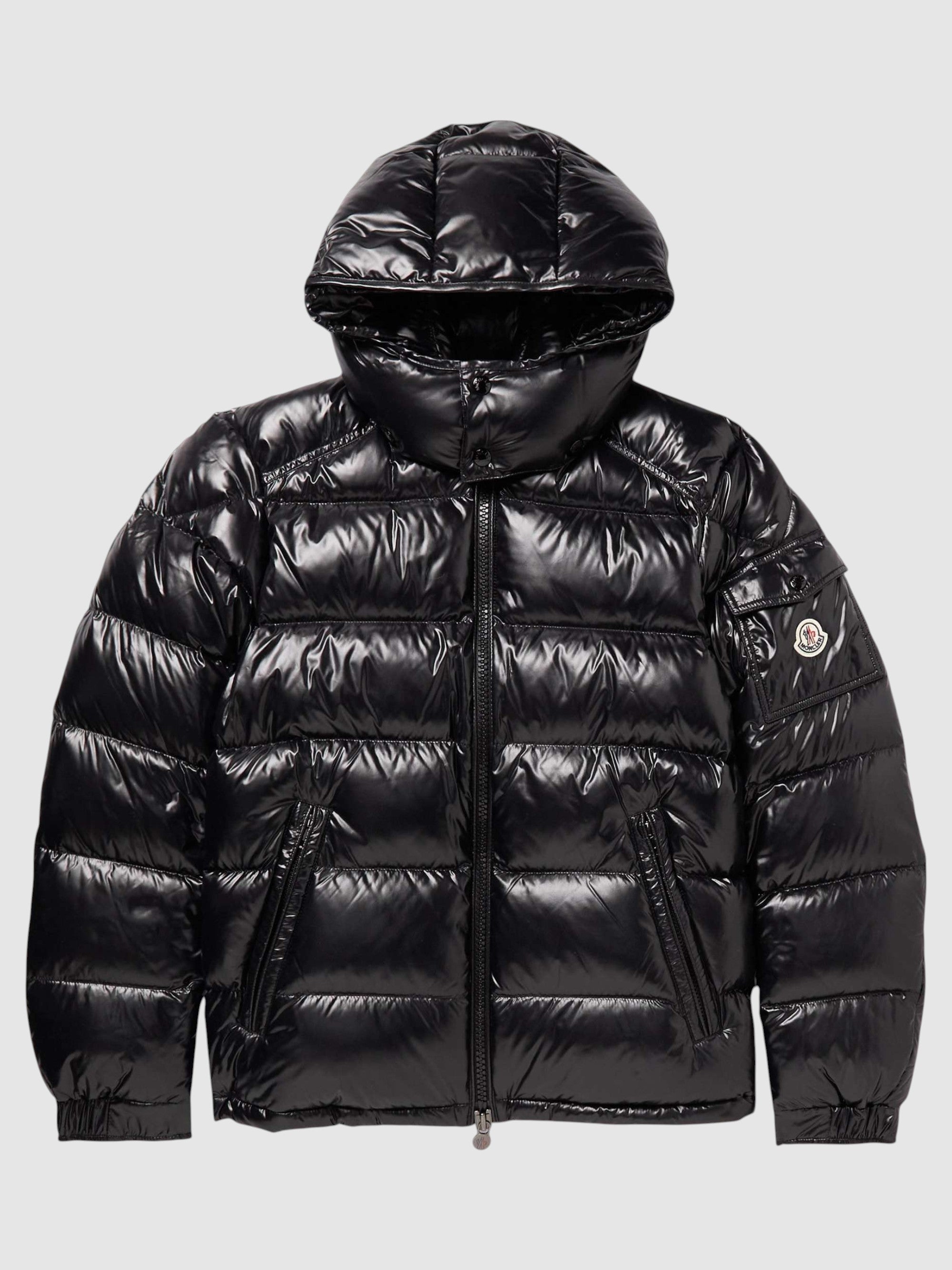 Moncler Maya Hooded Short Down Jacket