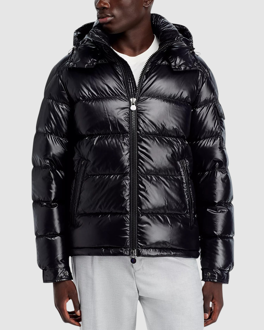 Moncler Maya Hooded Short Down Jacket