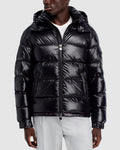 Moncler Maya Hooded Short Down Jacket
